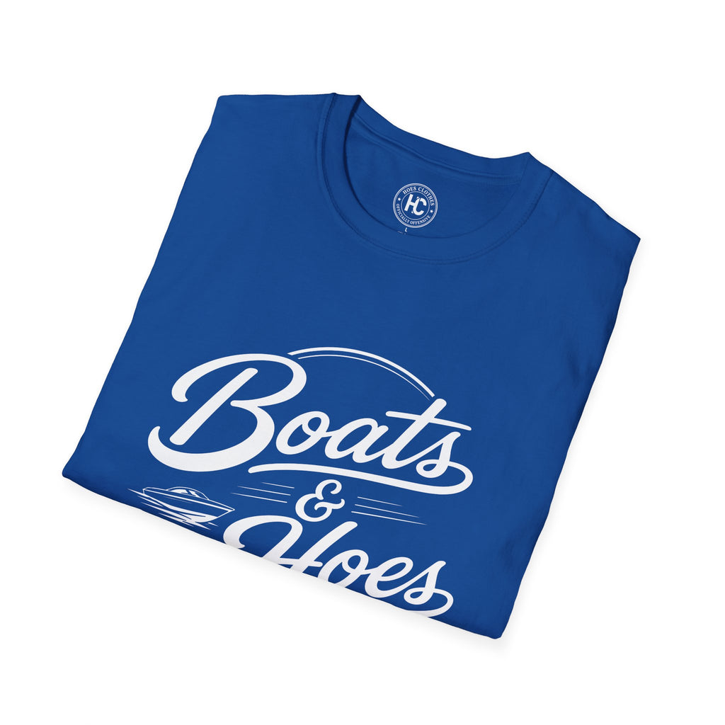 Boats and Hoes Retro Front Only Tee – Hoes Clothes
