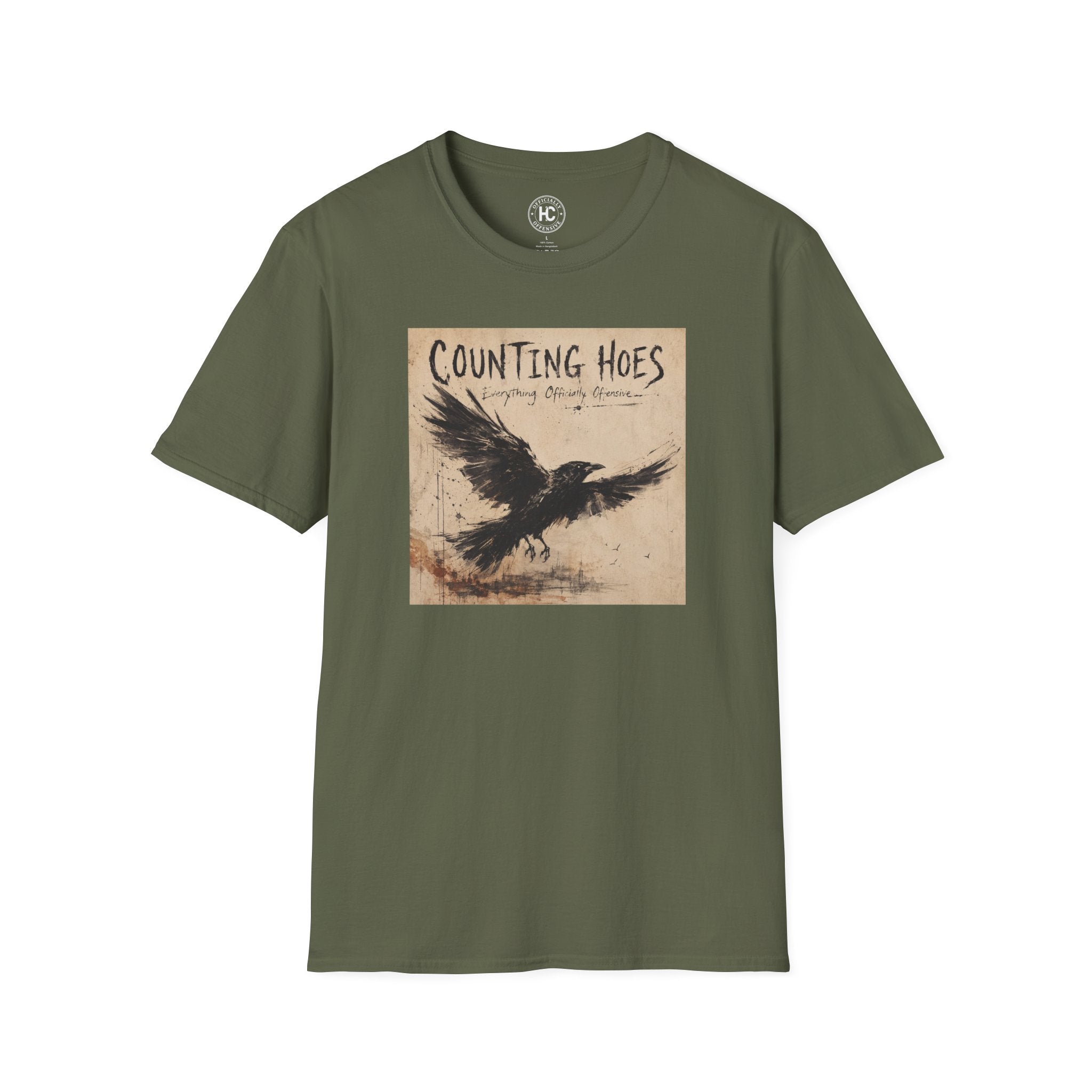 Counting Hoes Tee Front Only – Hoes Clothes