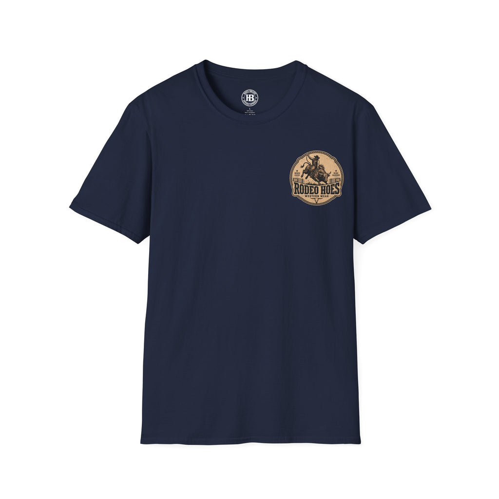 Rodeo Hoes Western Wear Tee - He Rides