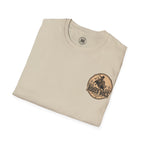 Rodeo Hoes Western Wear Front & Back Tee – Full Color – He Rides – Hoes Clothes