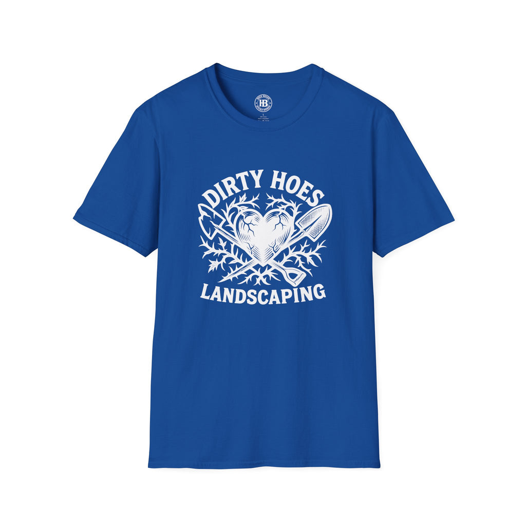 Dirty Hoes Landscaping Heart Tee