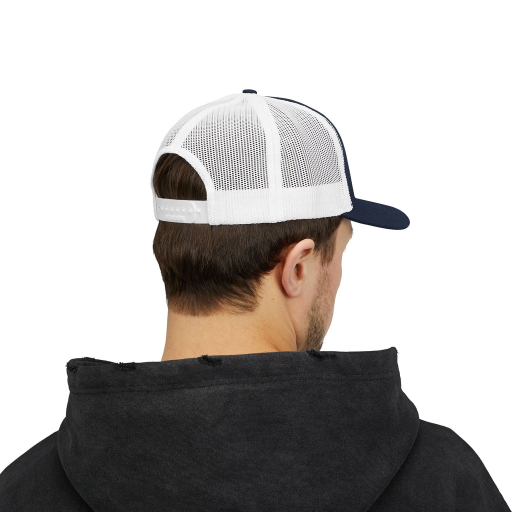 TW Logo Trucker Hat - Adjustable Snapback Mesh Cap