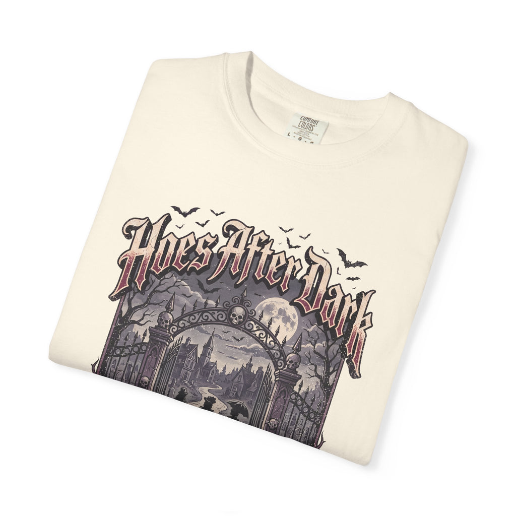 Hoes After Dark Gothic Halloween Tee