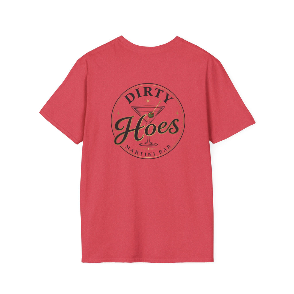 Dirty Hoes Martini Bar Front & Back Tee – Hoes Clothes