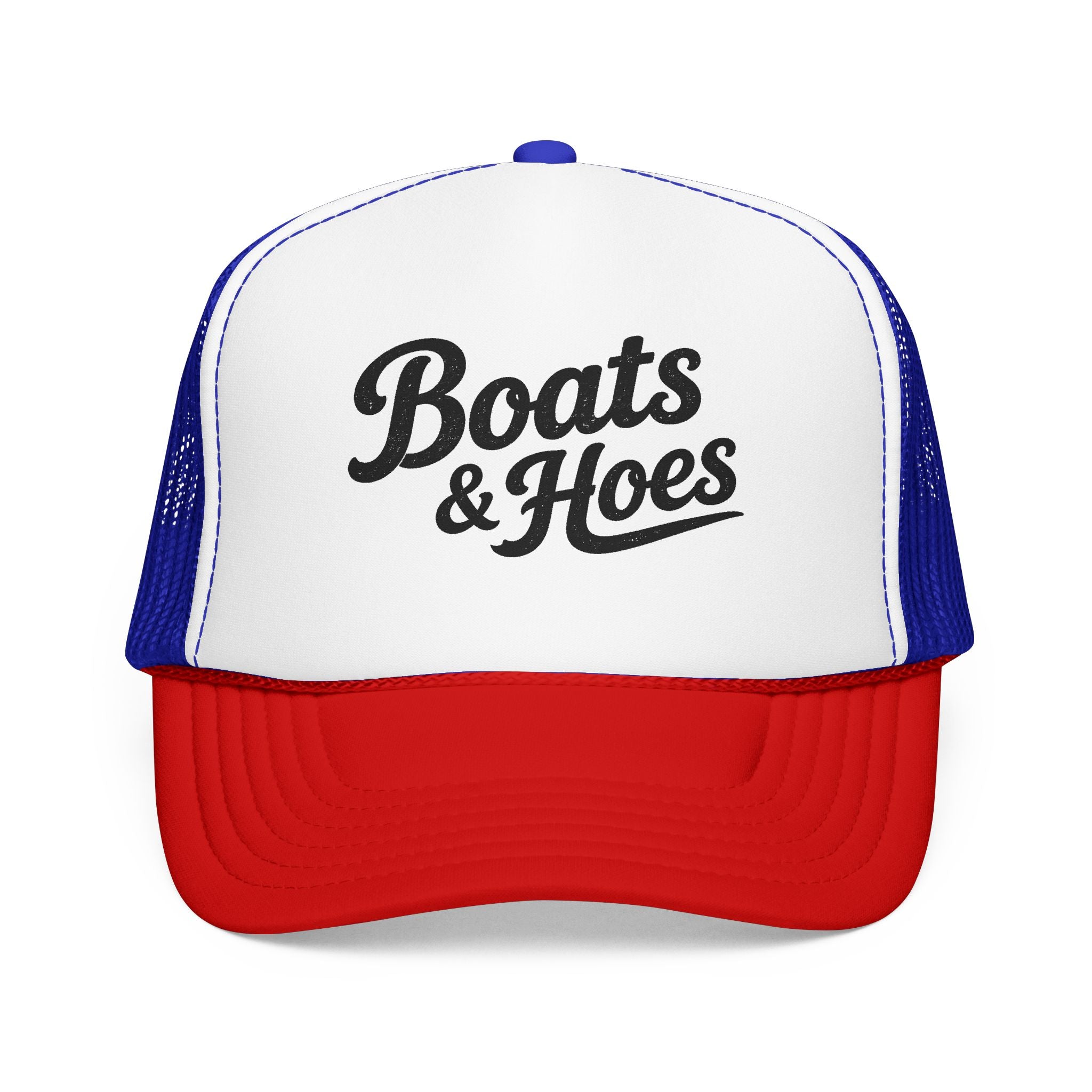 Boats and Hoes Foam Trucker Hat