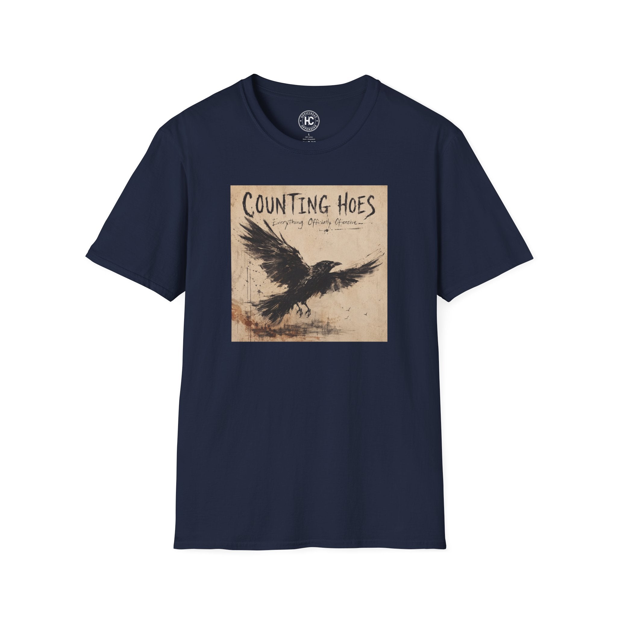 Counting Hoes Tee Front Only – Hoes Clothes