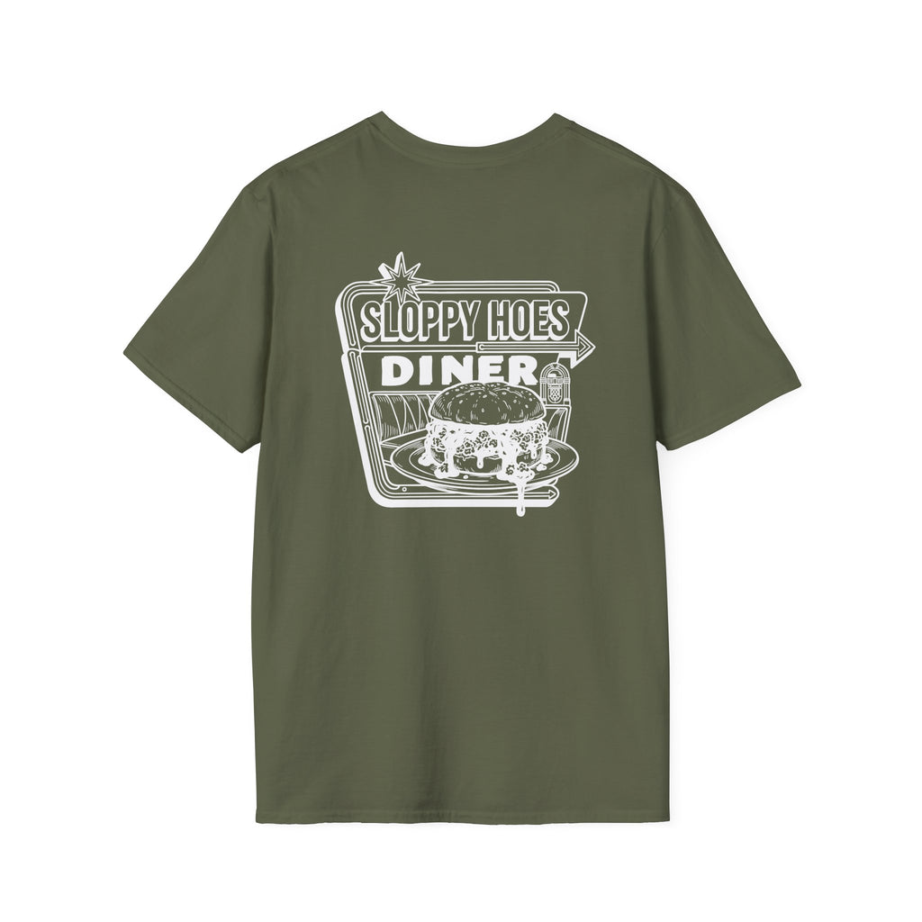Sloppy Hoes Diner Classic Front & Back Tee – Hoes Clothes