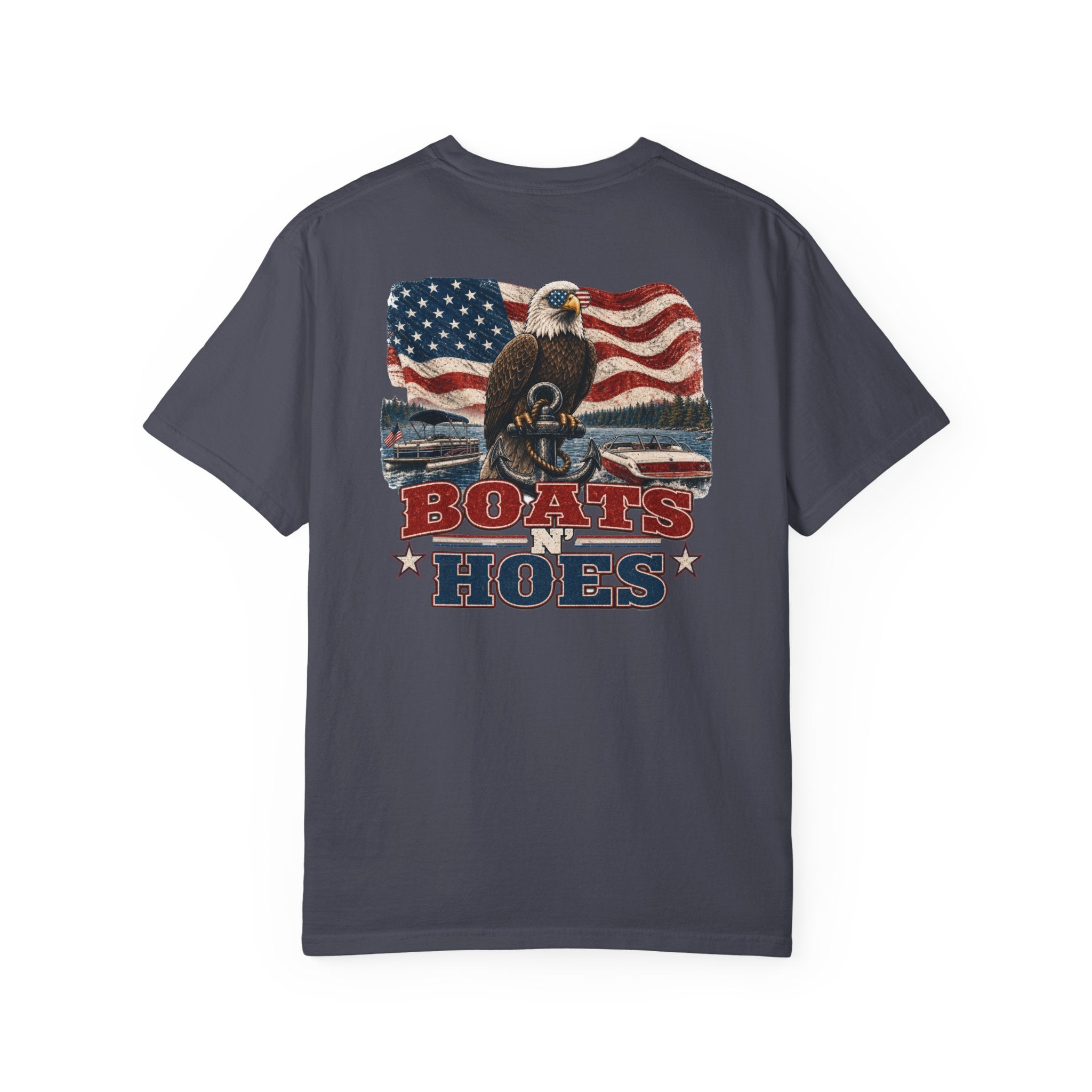 Boats and Hoes Patriotic Shirt