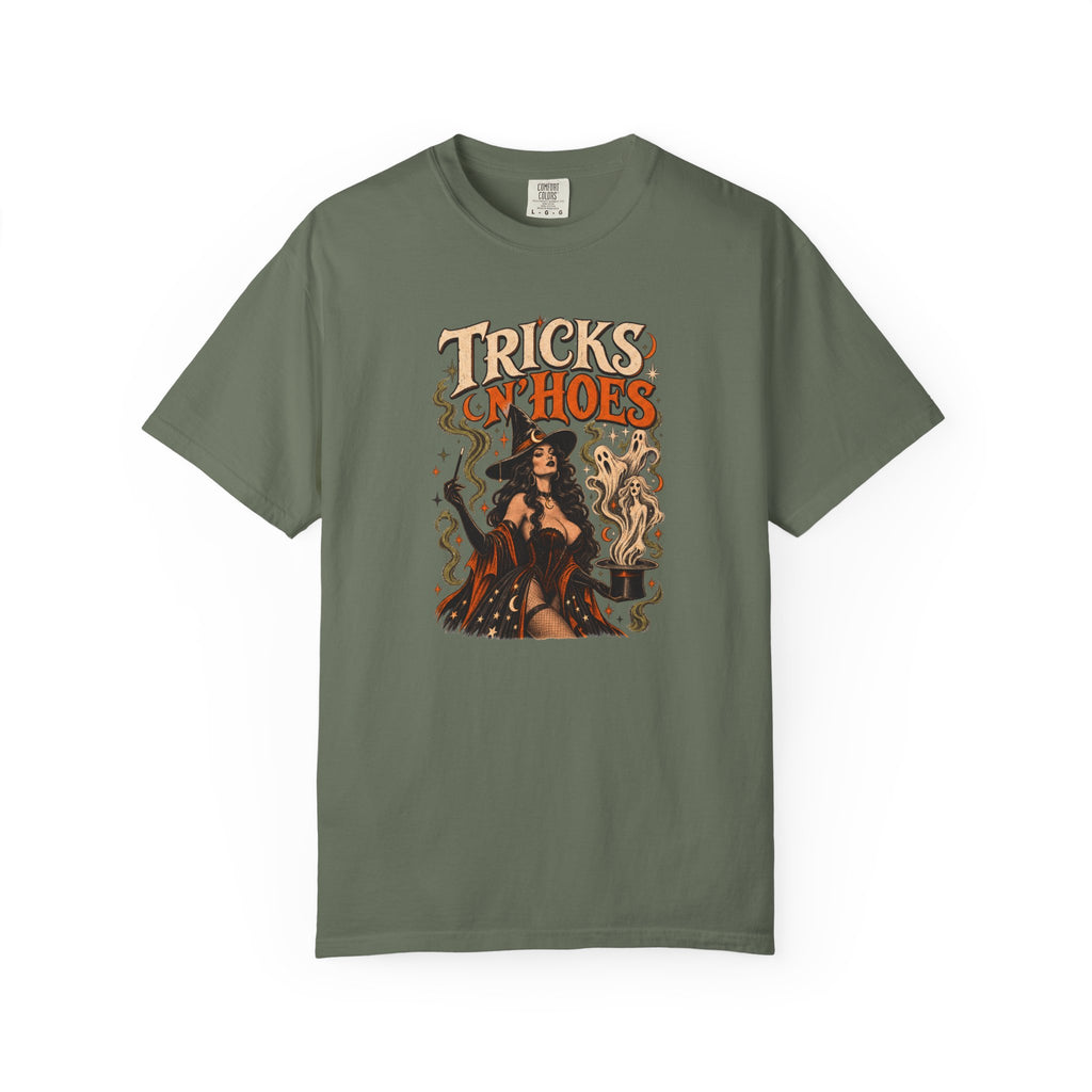 Tricks N Hoes Witch Halloween Shirt