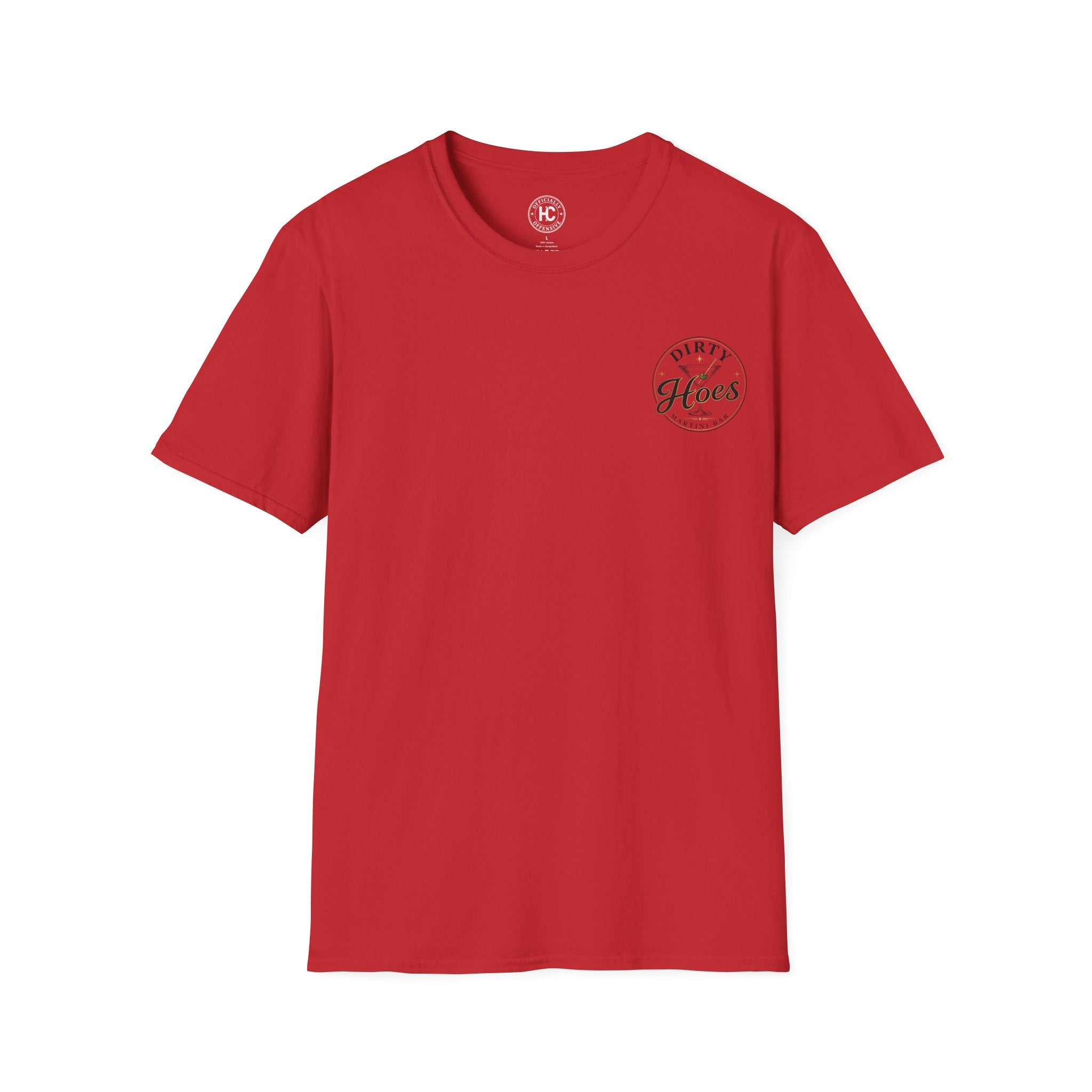 Dirty Hoes Martini Bar Front & Back Tee – Hoes Clothes
