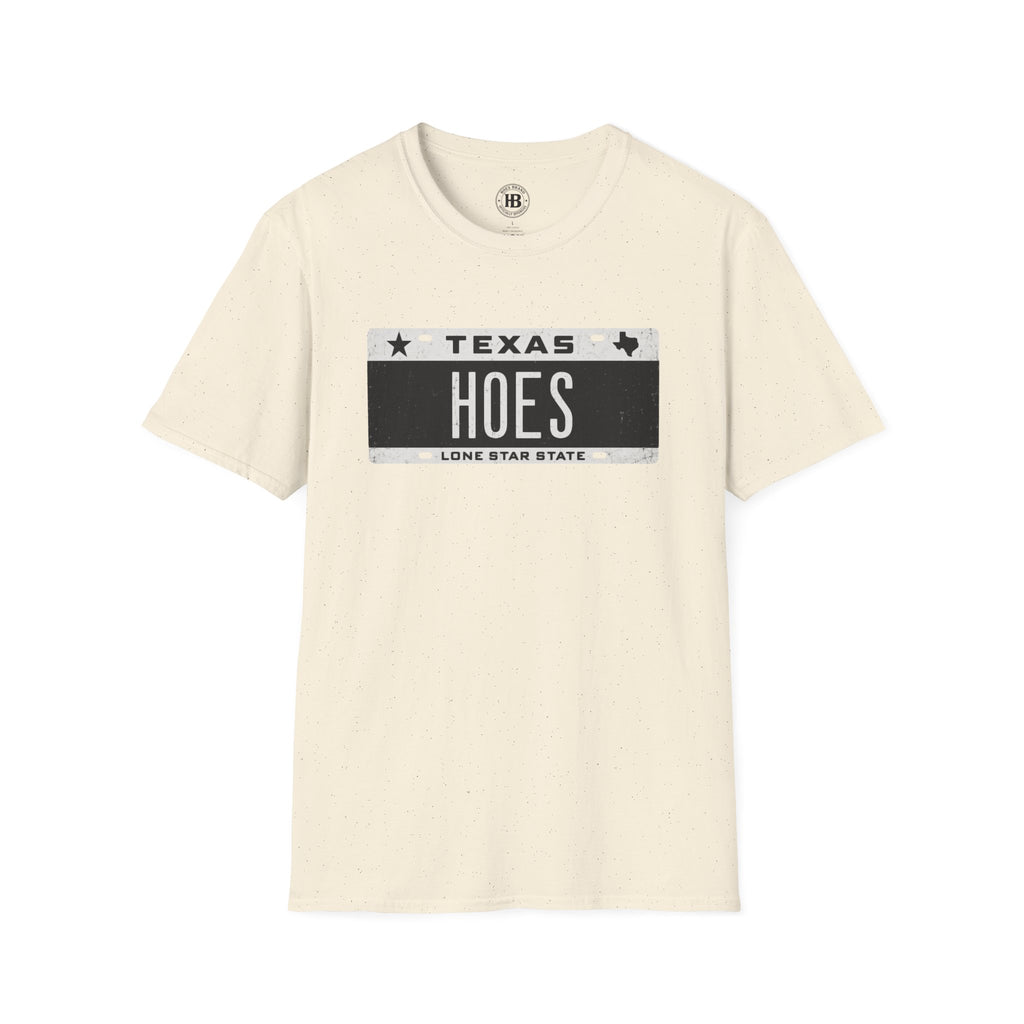 'HOES' Plates Tee