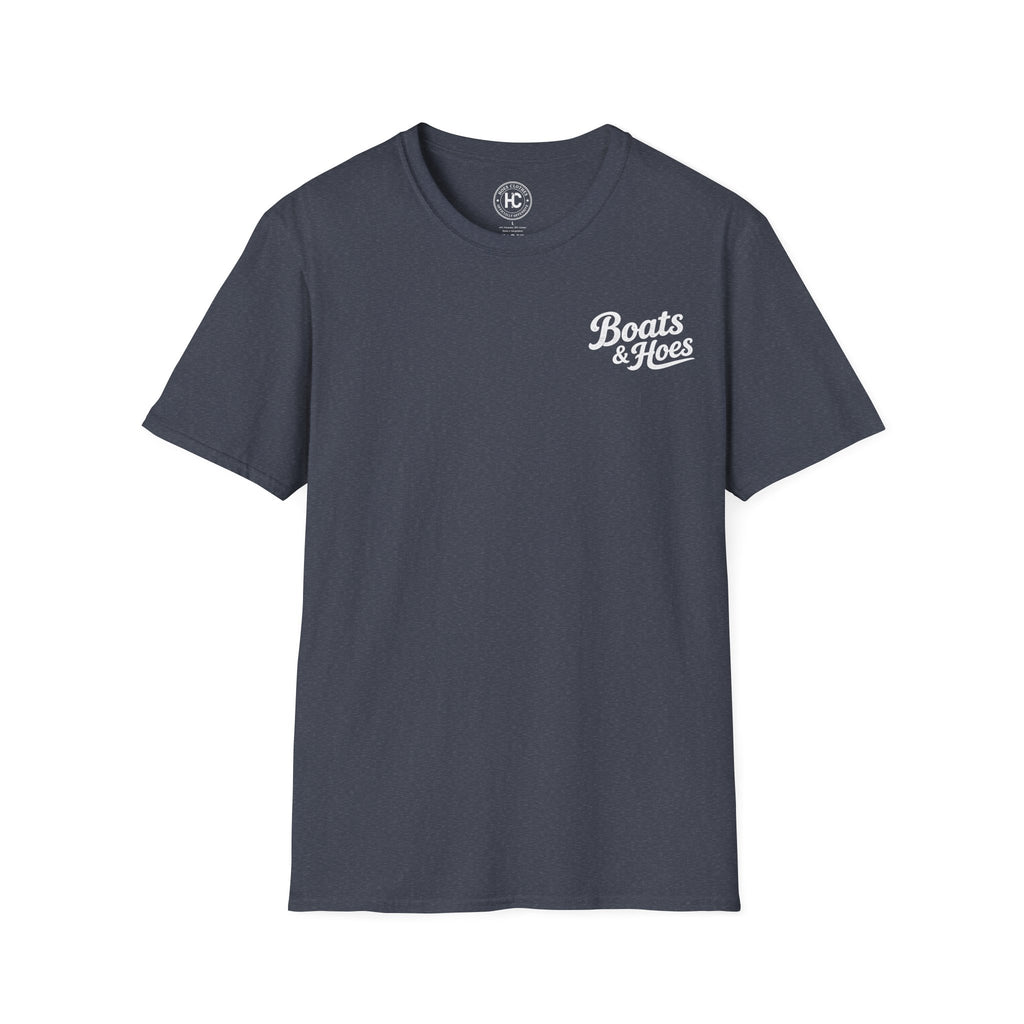 Boats and Hoes Sunset Speedboat Tee