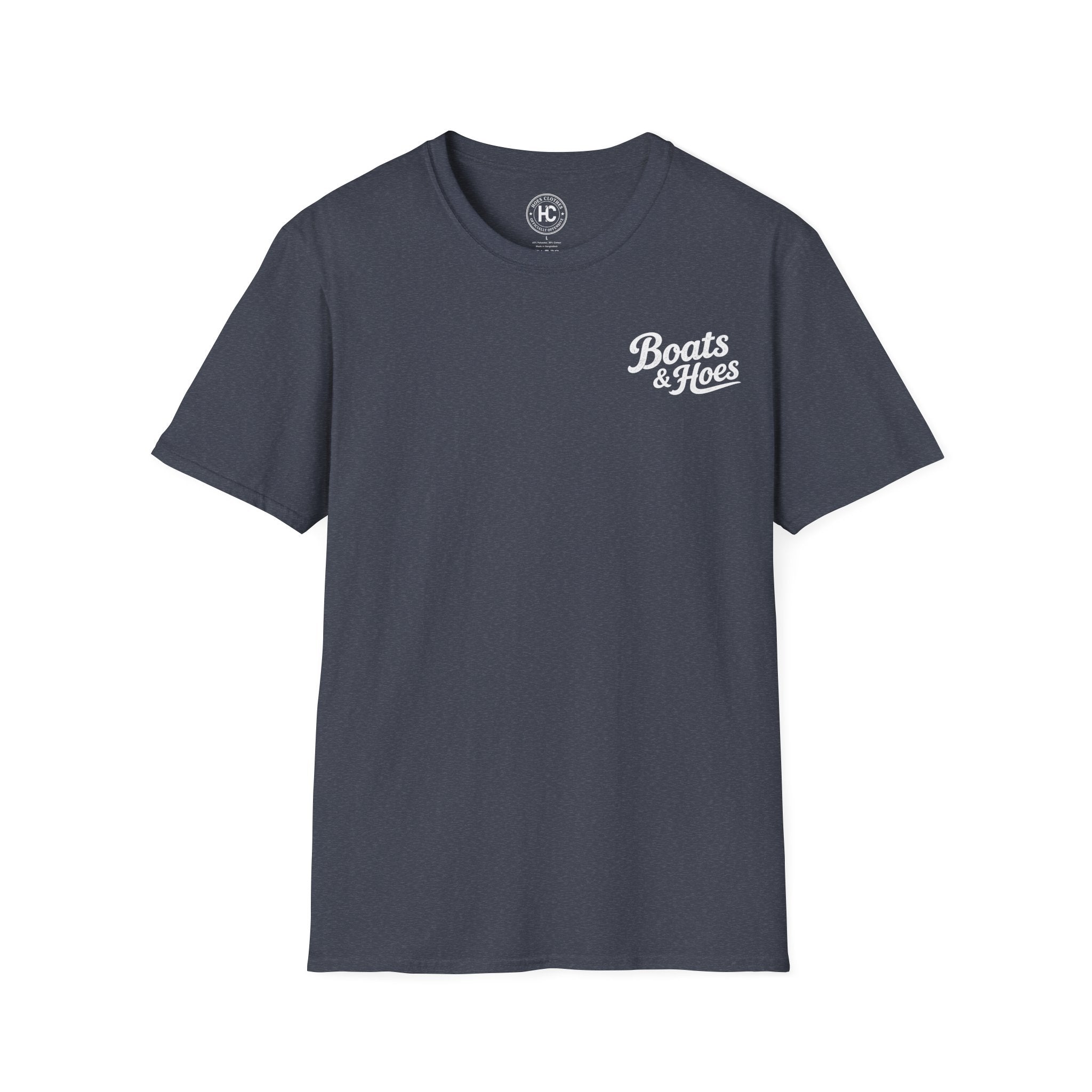 Boats and Hoes Sunset Speedboat Left Chest Full Back Print Tee – Hoes Clothes