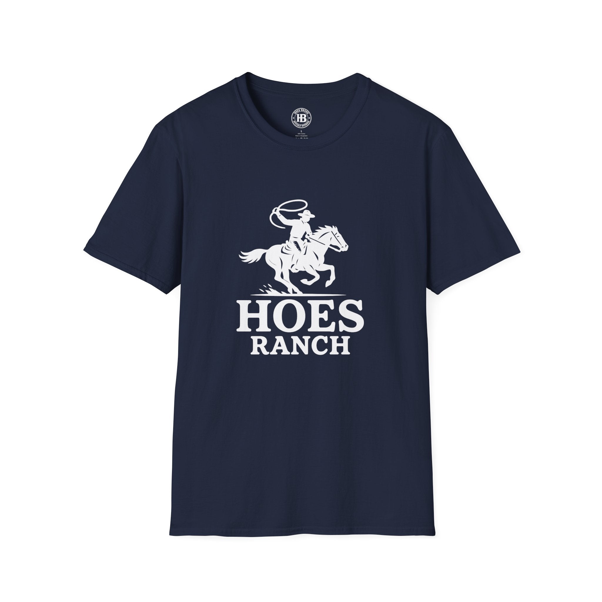 Hoes Ranch Tee – He Rides – Hoes Clothes