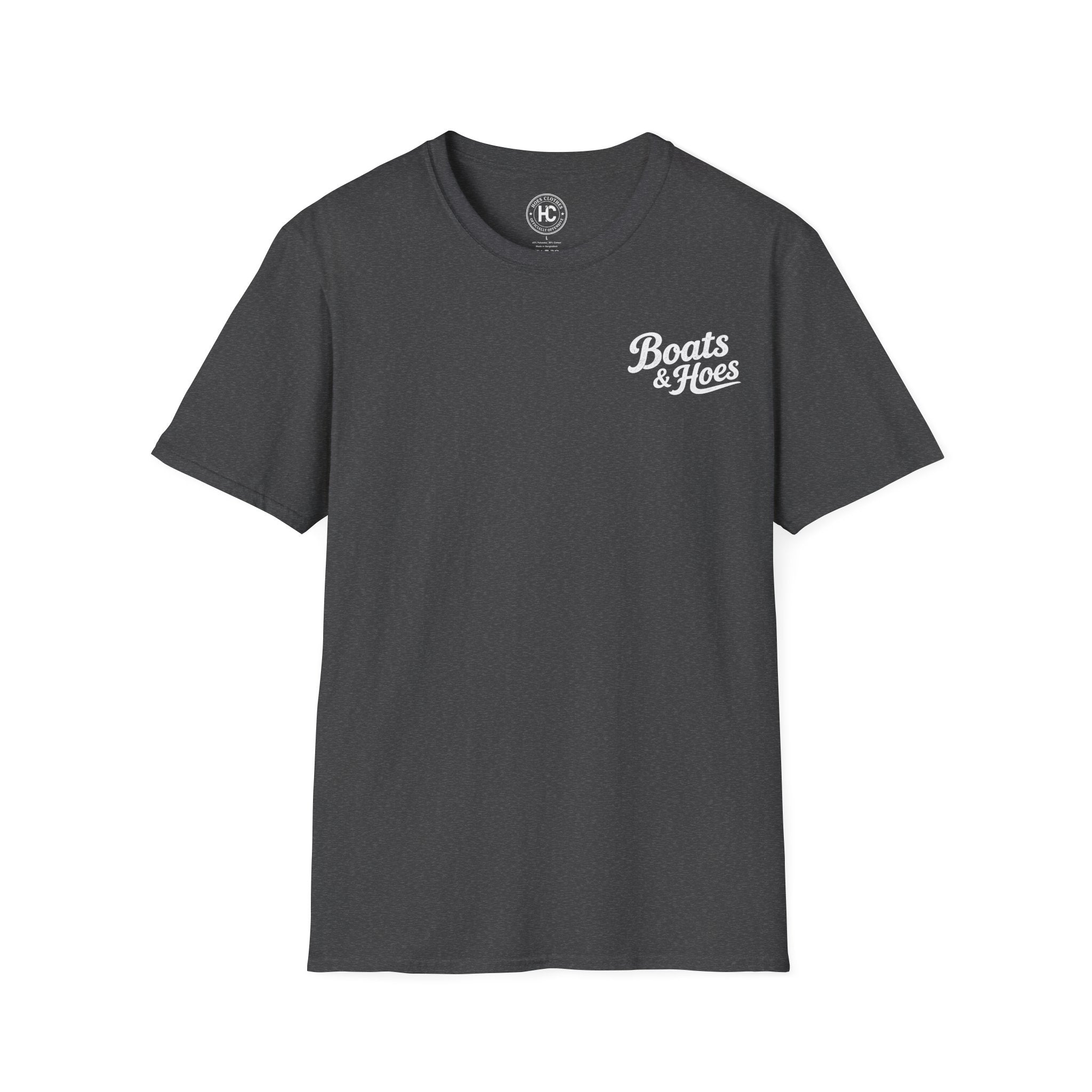 Boats and Hoes Sunset Speedboat Left Chest Full Back Print Tee – Hoes Clothes