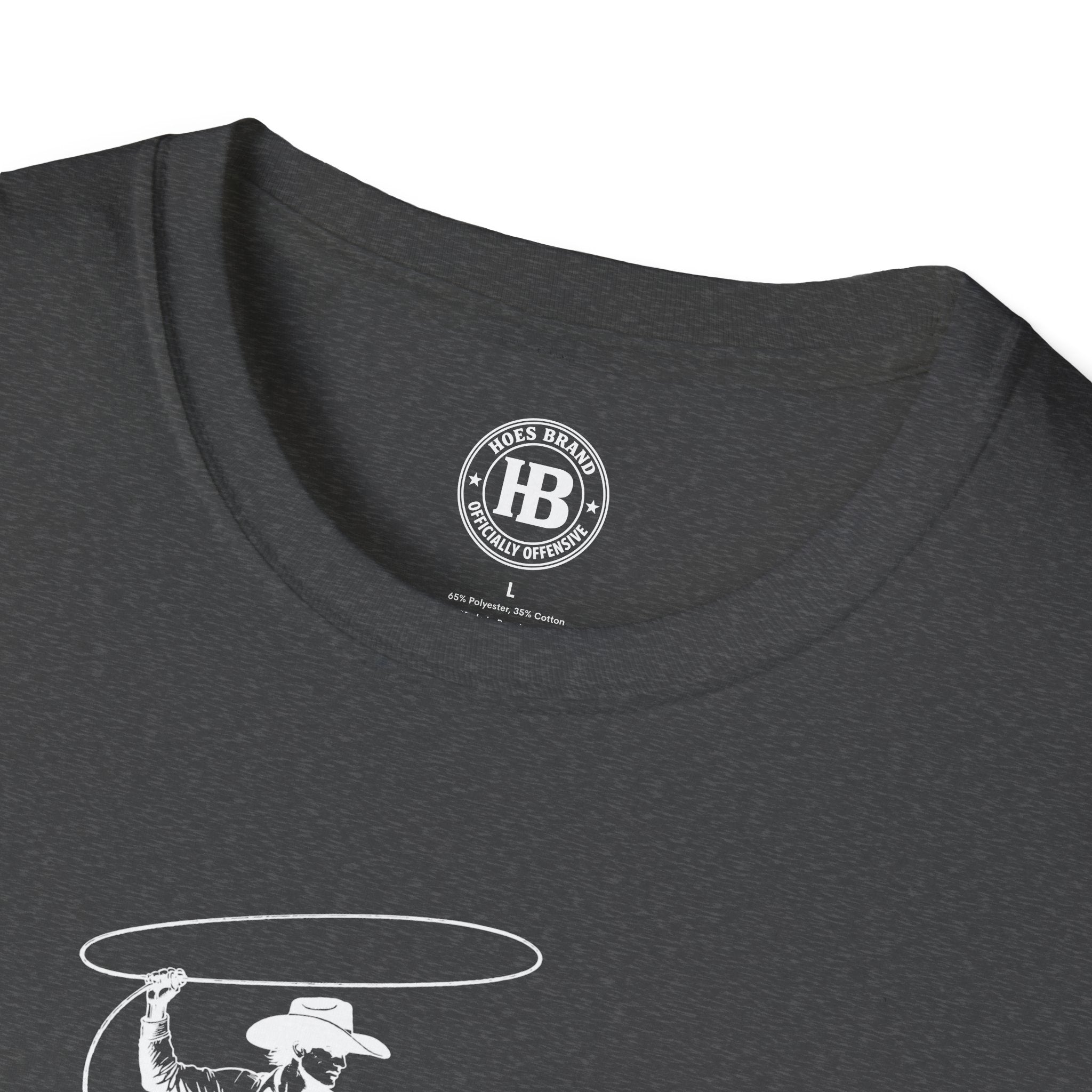 Hoes Ranch Front Only Tee – He Rides – Hoes Clothes