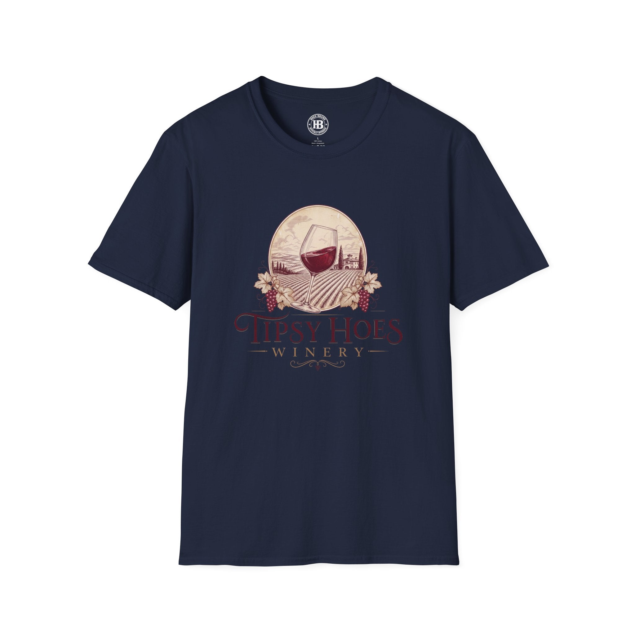Tipsy Hoes Winery Front Only Tee – Hoes Clothes