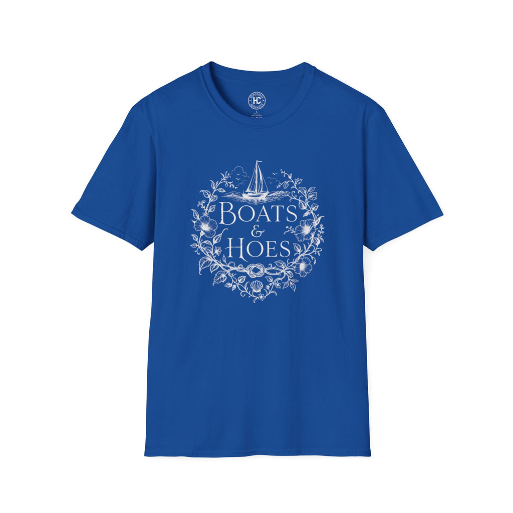 Boats and Hoes Botanical Front Only Tee – Hoes Clothes