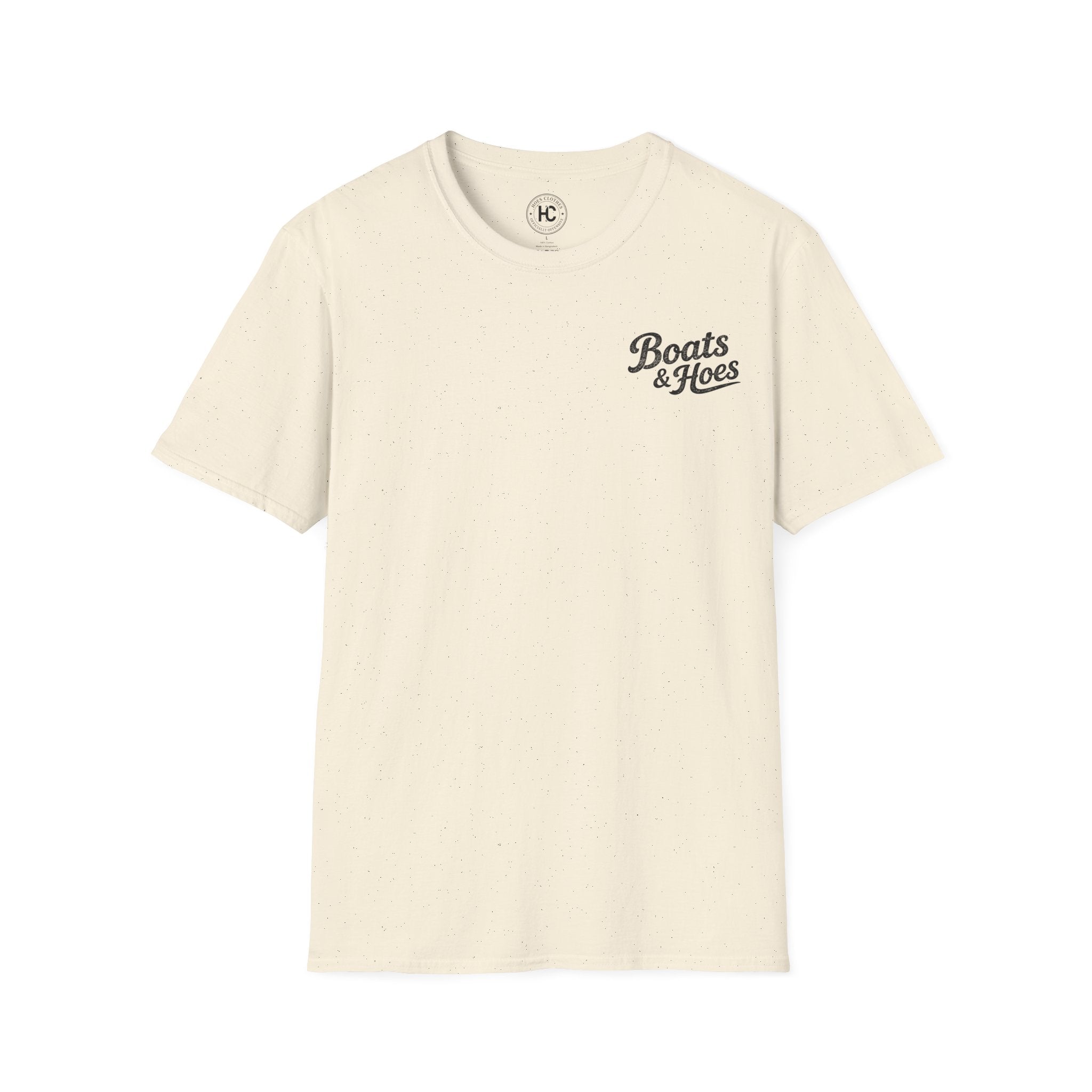 Boats and Hoes Sunset Pontoon Left Chest Full Back Print Tee – Hoes Clothes