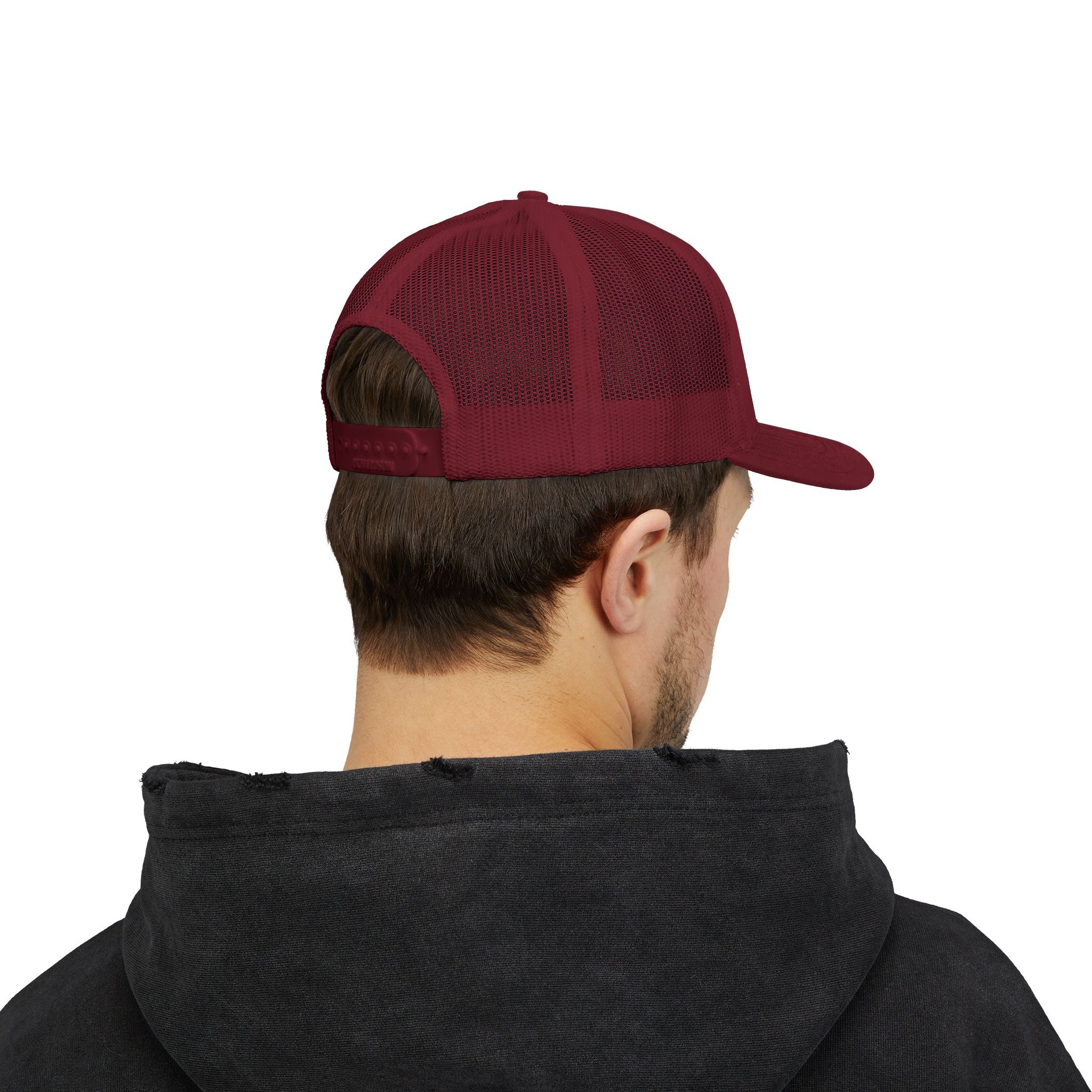 TW Logo Trucker Hat - Adjustable Snapback Mesh Cap
