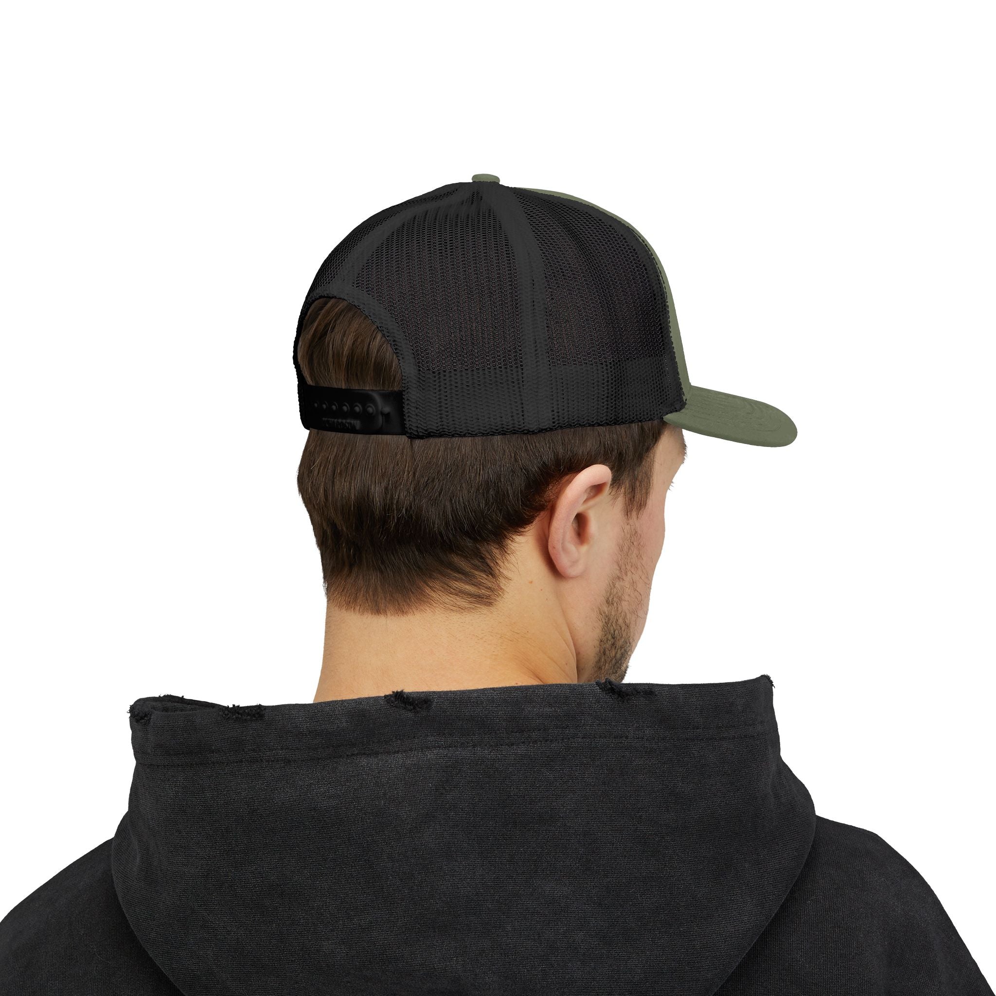 TW Logo Trucker Hat - Adjustable Snapback Mesh Cap