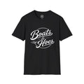 Boats and Hoes Retro Tee