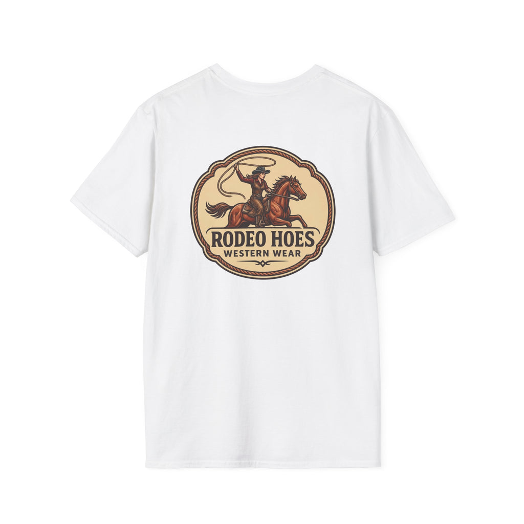 Rodeo Hoes Western Wear Tee - She Rides