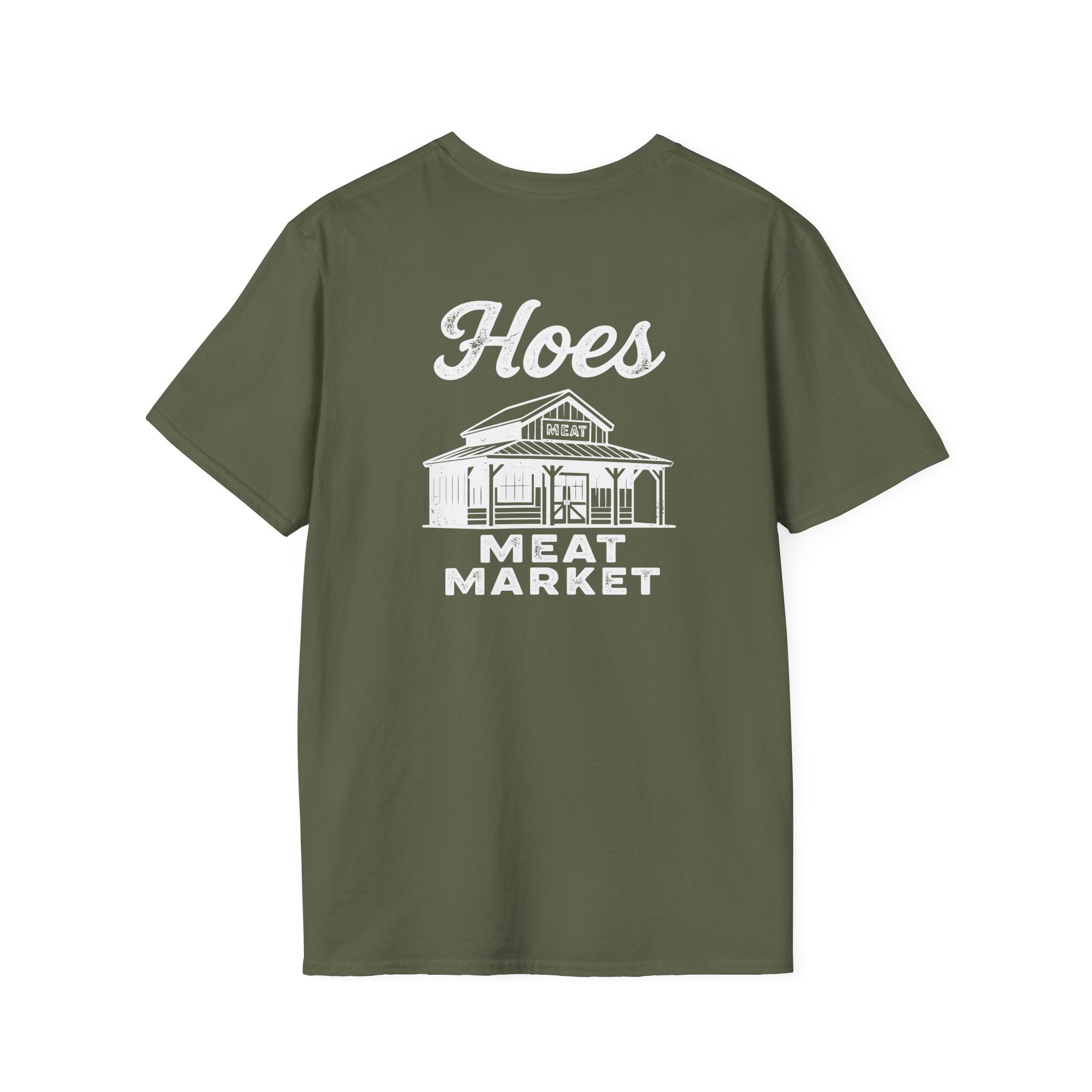 Hoes Meat Market Front & Back Tee – Hoes Clothes