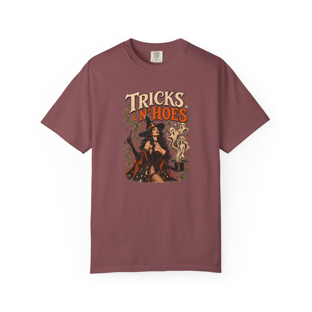 Tricks N Hoes Witch Halloween Shirt