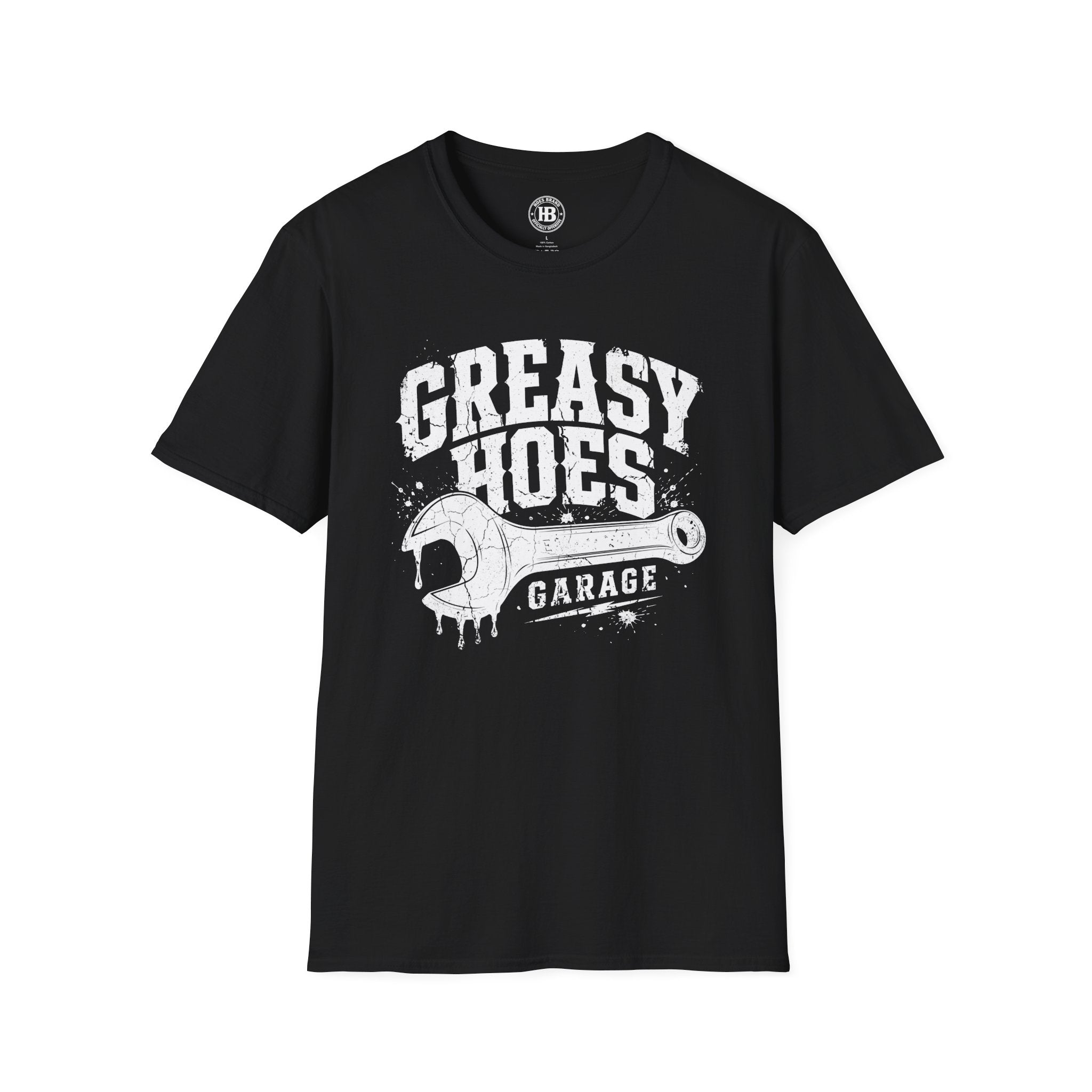Greasy Hoes Garage Tee – Hoes Clothes