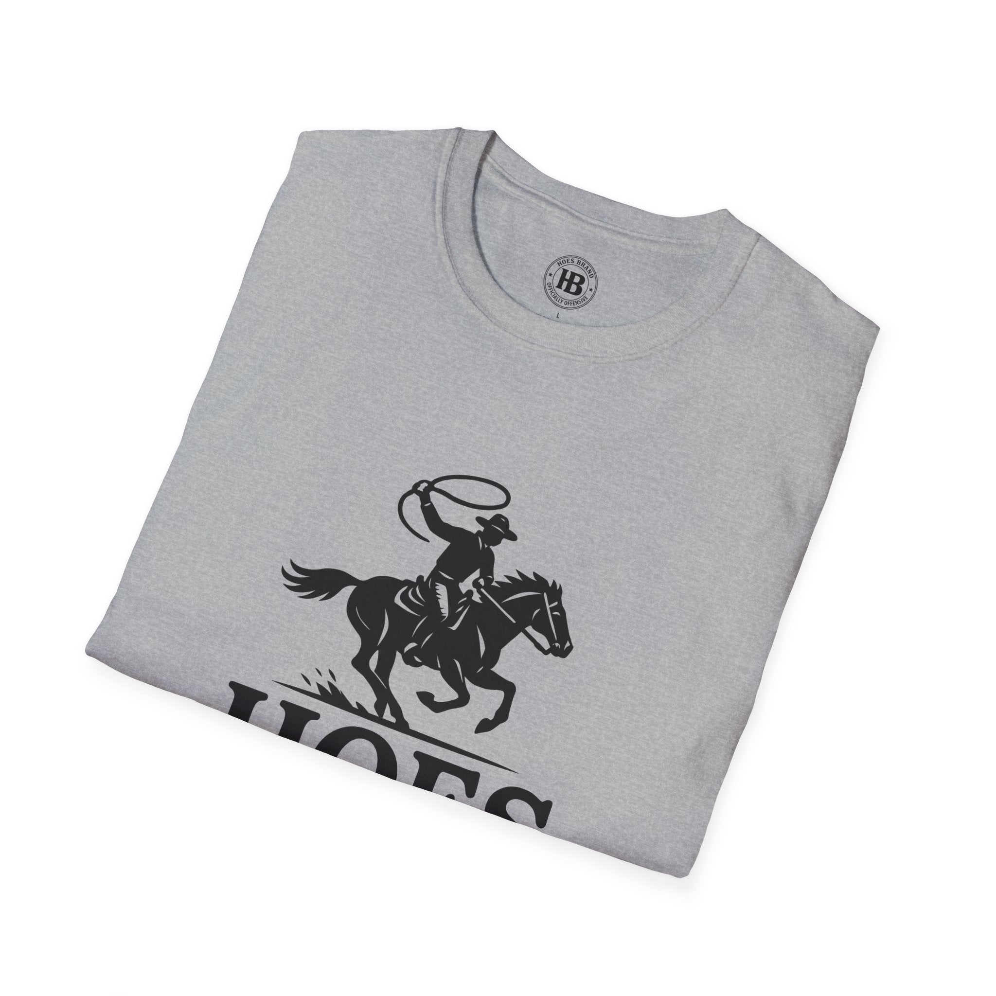 Hoes Ranch Tee – He Rides – Hoes Clothes