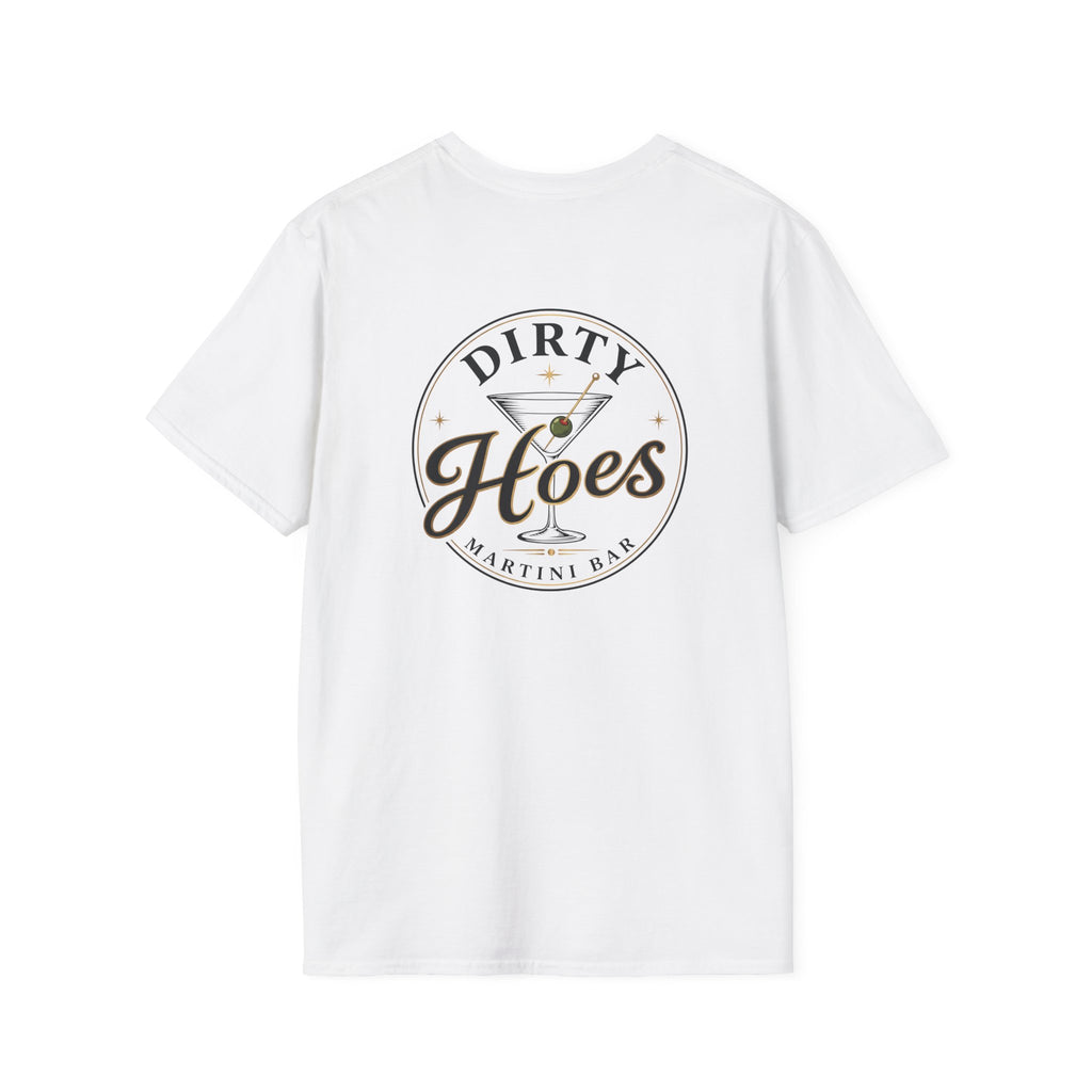 Dirty Hoes Martini Bar Front & Back Tee – Hoes Clothes