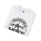 Triggered Hoes Gun Range Front Only Tee – Hoes Clothes