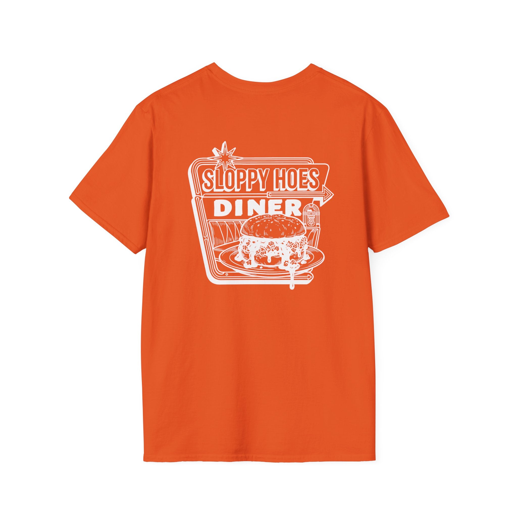 Sloppy Hoes Diner Classic Front & Back Tee – Hoes Clothes