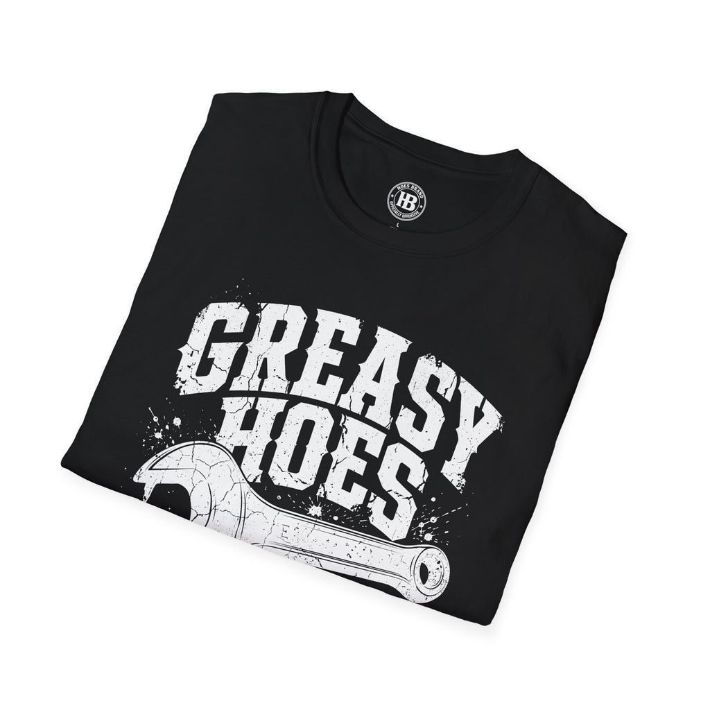 Greasy Hoes Garage Tee – Hoes Clothes