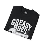 Greasy Hoes Garage Tee – Hoes Clothes