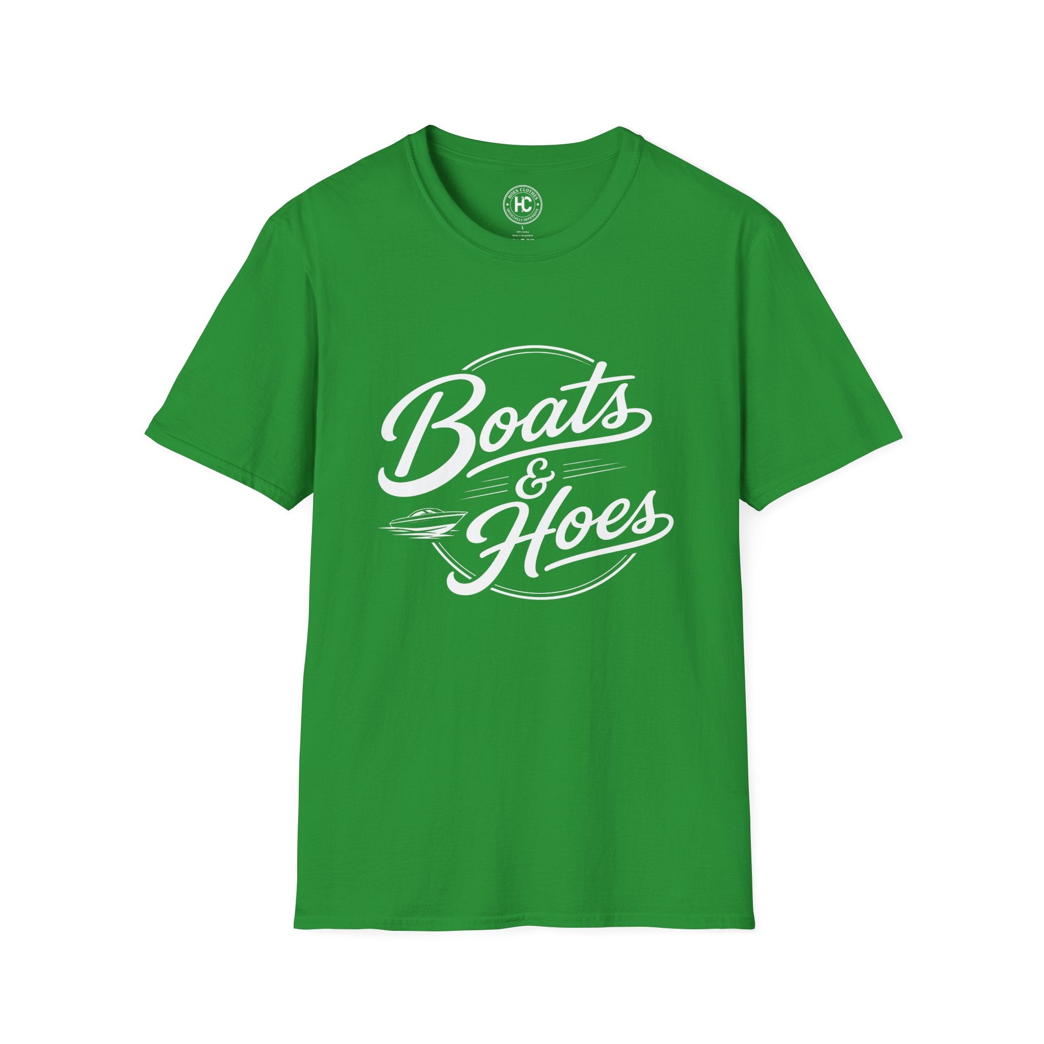 Boats and Hoes Retro Front Only Tee – Hoes Clothes
