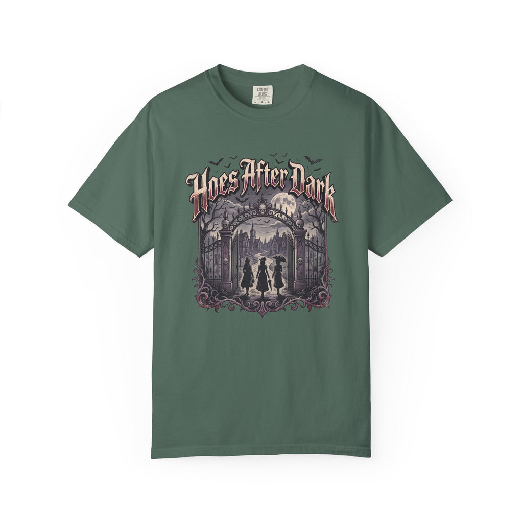 Hoes After Dark Gothic Halloween Tee