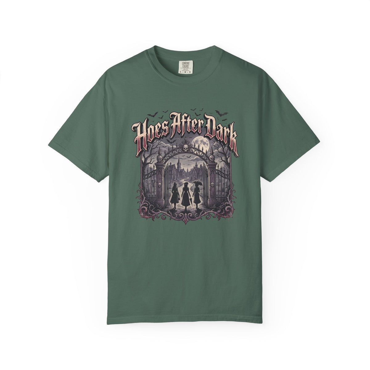 Hoes After Dark Gothic Halloween Tee