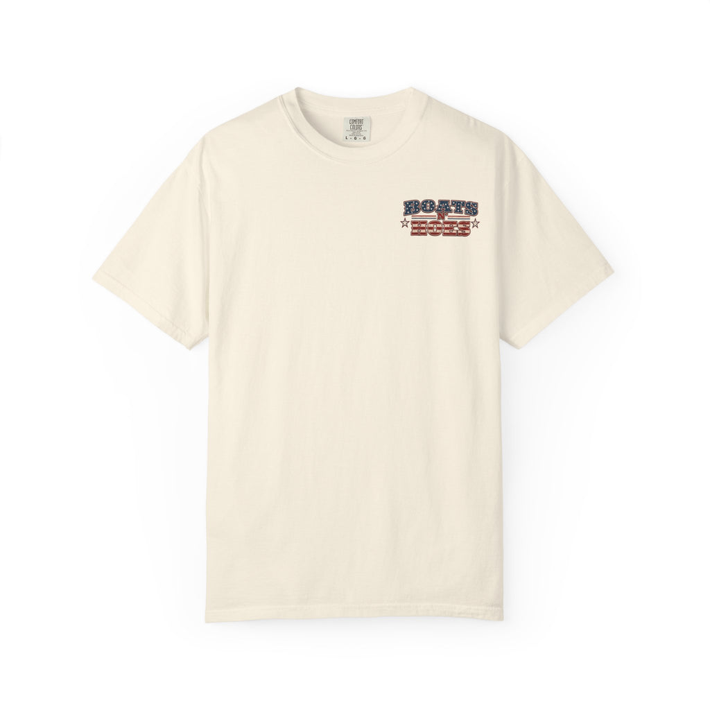 Boats and Hoes Patriotic Shirt