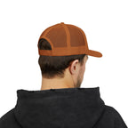 TW Logo Trucker Hat - Adjustable Snapback Mesh Cap
