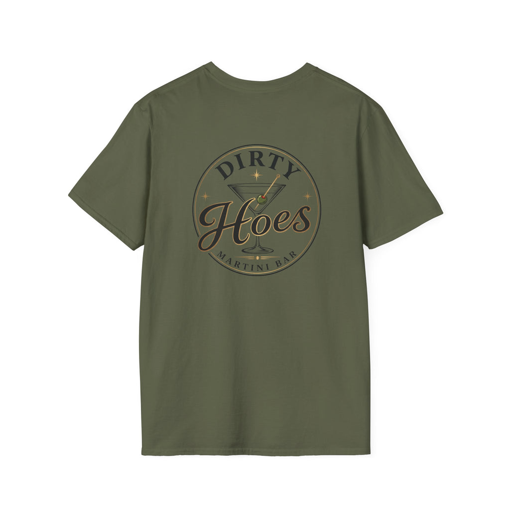 Dirty Hoes Martini Bar Front & Back Tee – Hoes Clothes