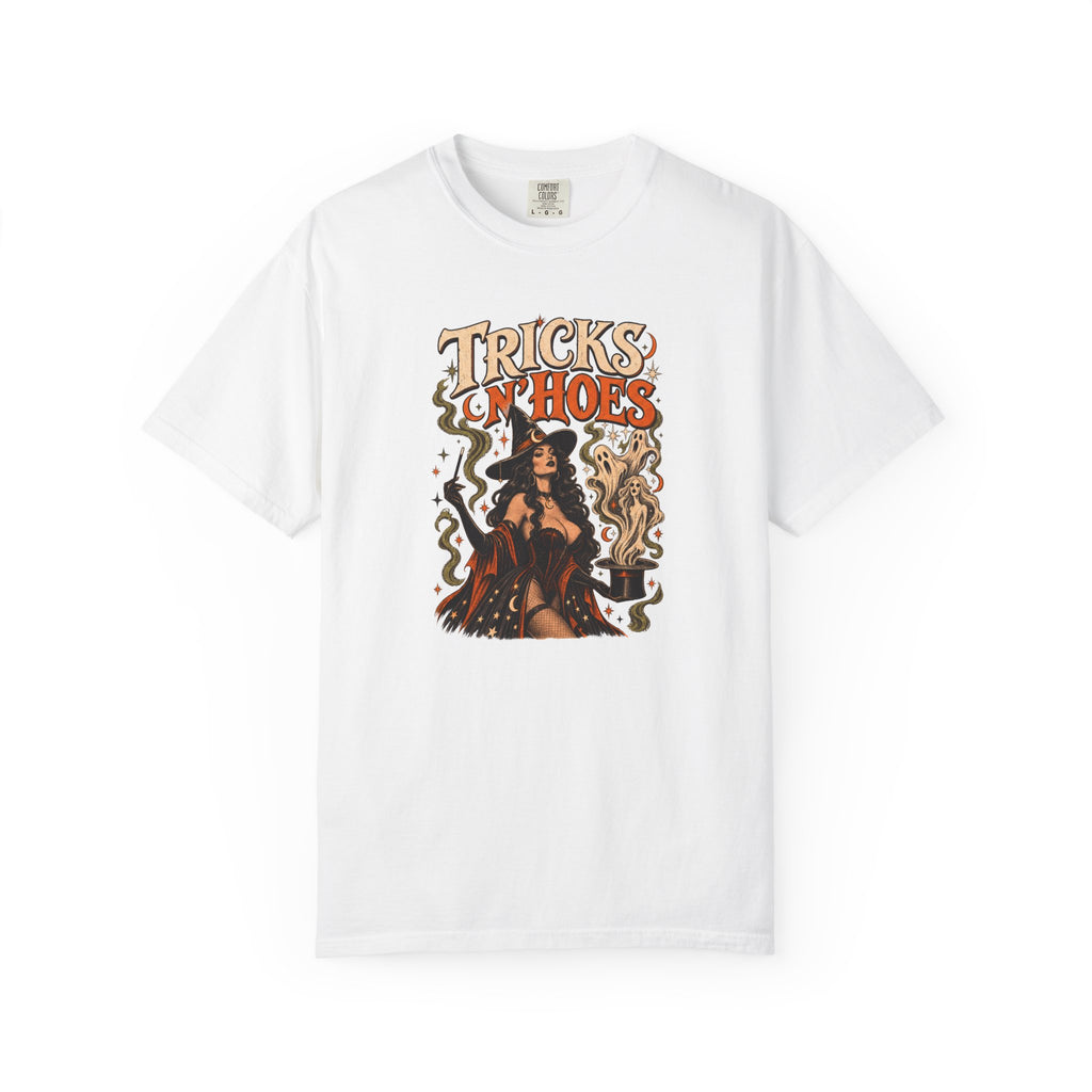 Tricks N Hoes Witch Halloween Shirt