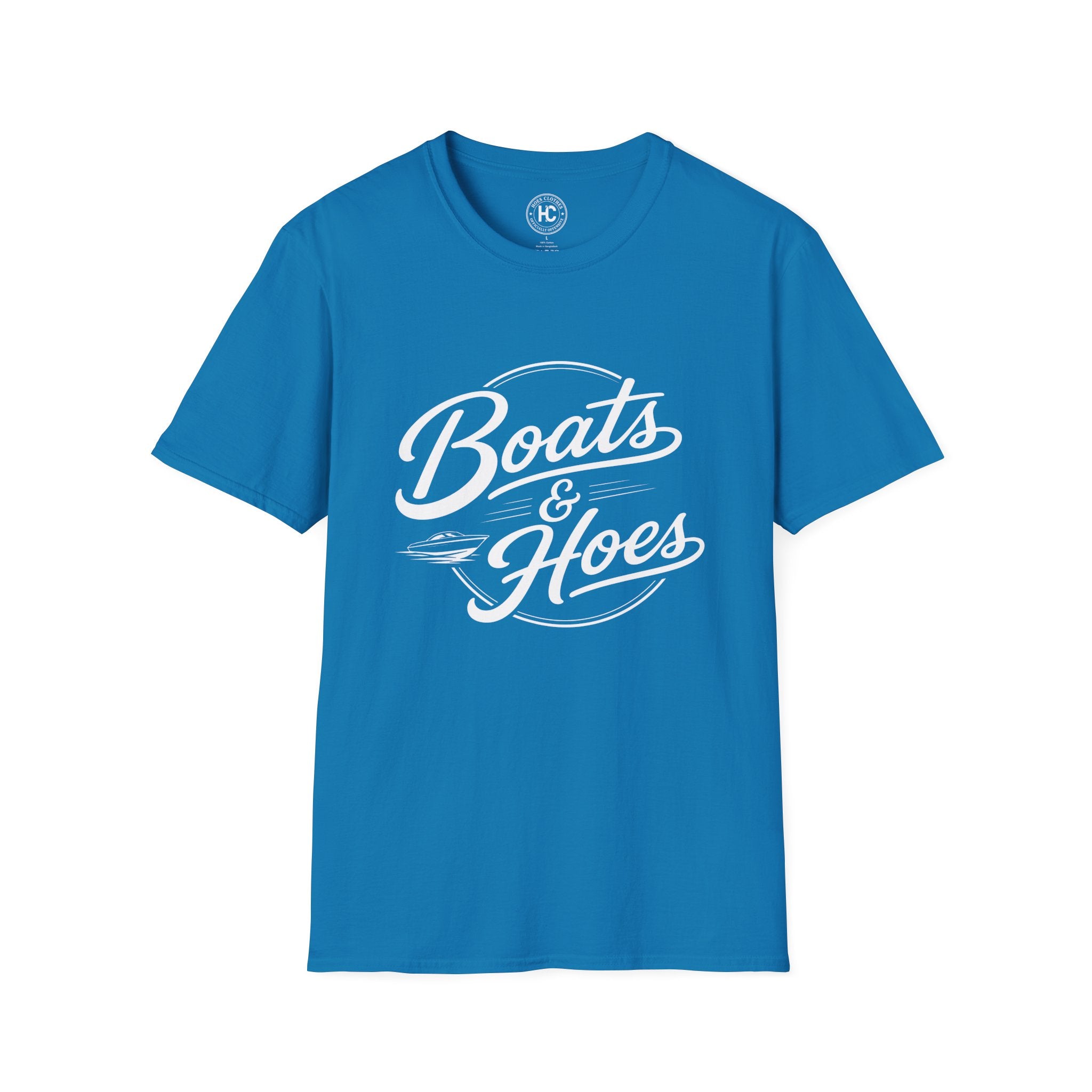 Boats and Hoes Retro Front Only Tee – Hoes Clothes