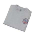 Boats and Hoes Badge Full Color Front & Back Tee – Hoes Clothes