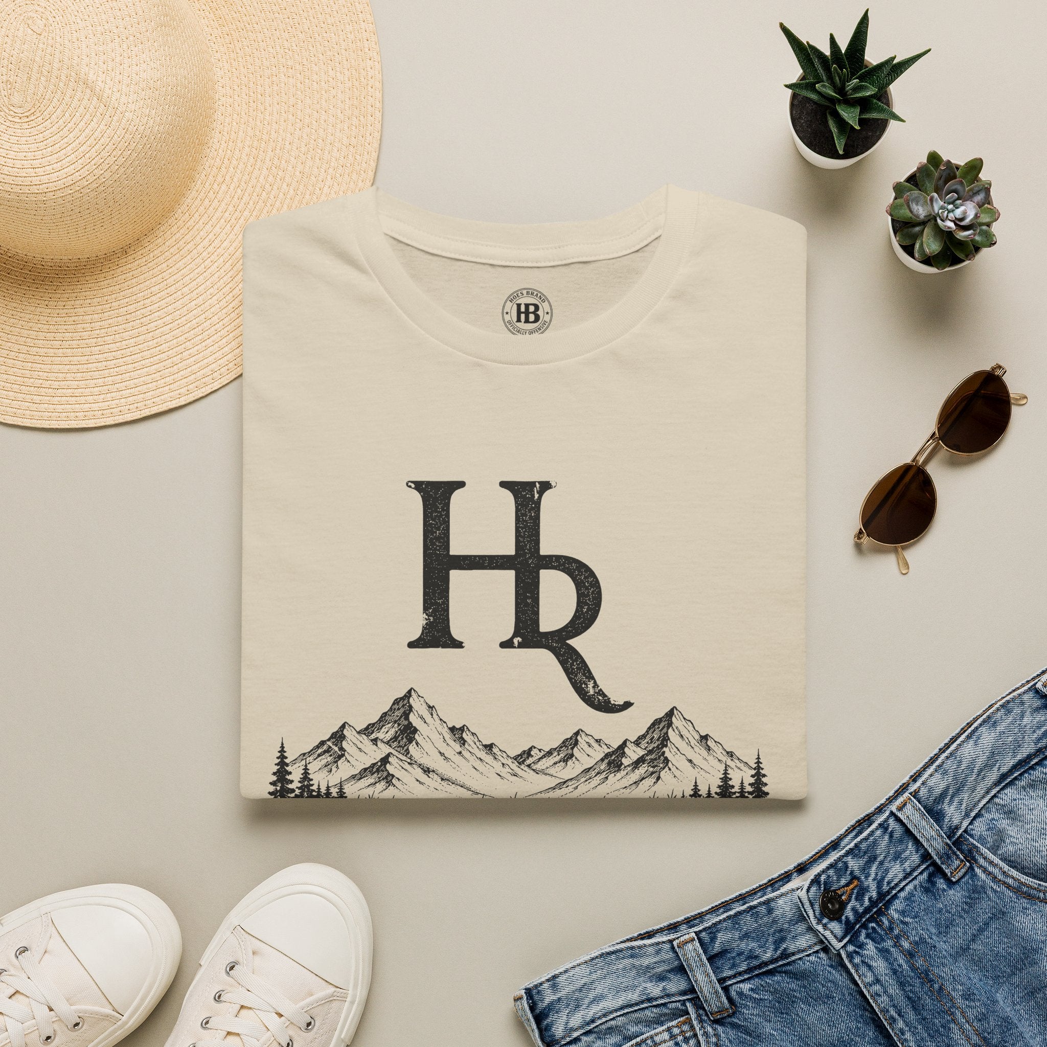 Hoes Ranch Front Only Tee – Hoes Clothes