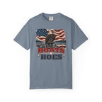 Boats and Hoes Patriotic Shirt
