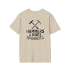 Hammers & Hoes Hardware Co. Front & Back Tee – Hoes Clothes
