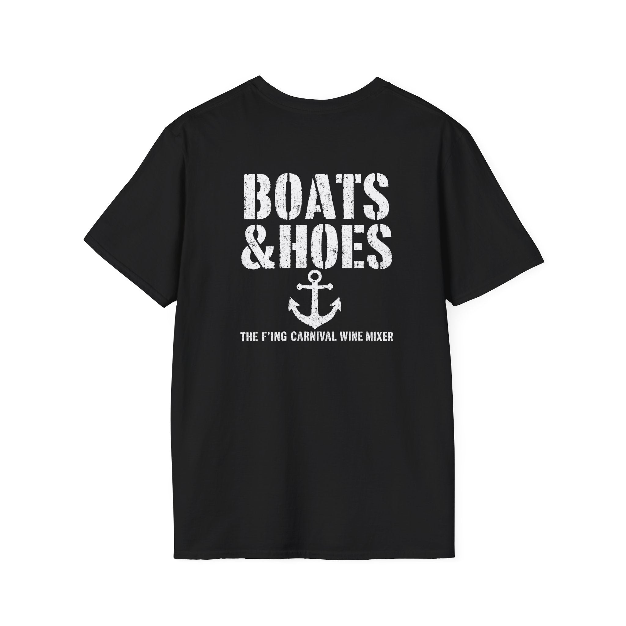 Boats and Hoes Mixer Full Back Only Print Tee – Hoes Clothes