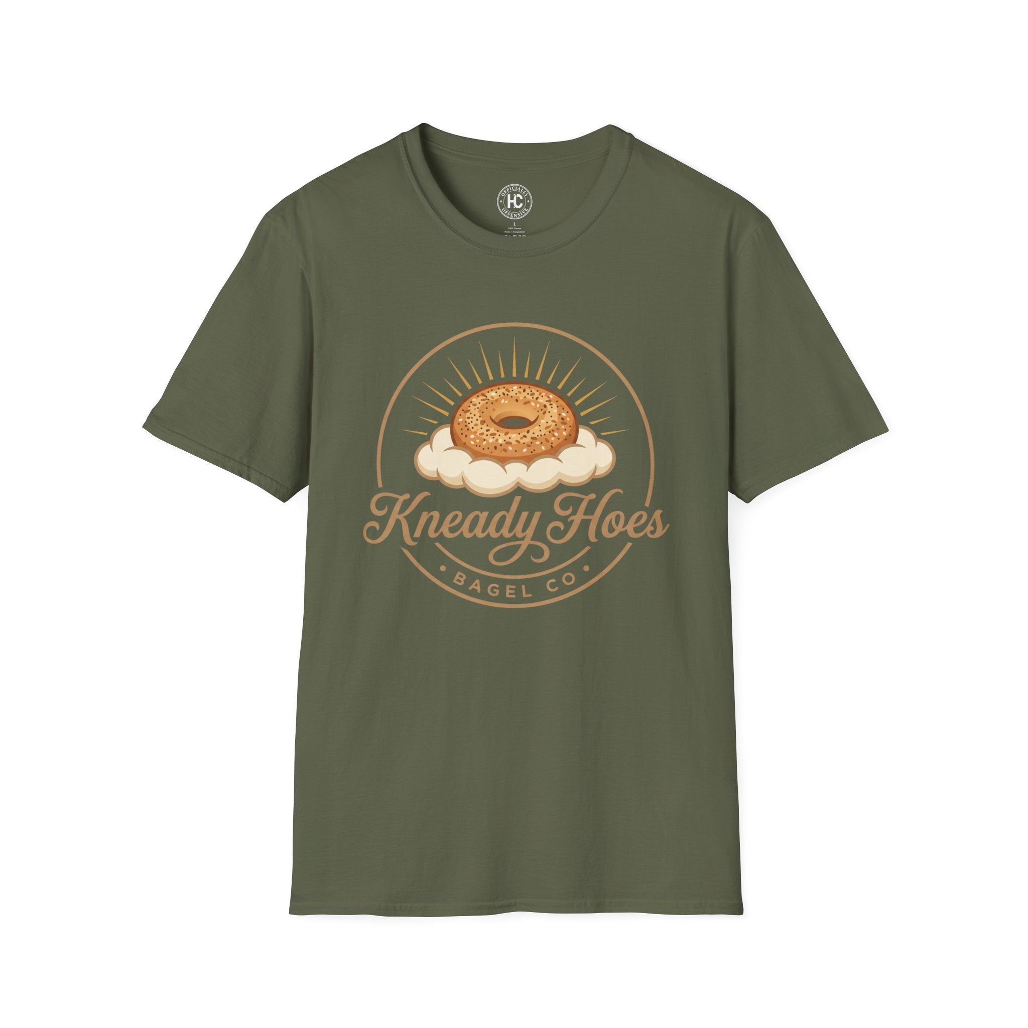 Kneady Hoes Bagel Co. Front Only Tee – Hoes Clothes